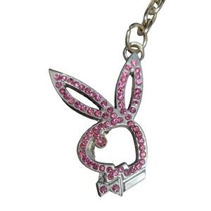 Playboy Pink Bling Keychain
